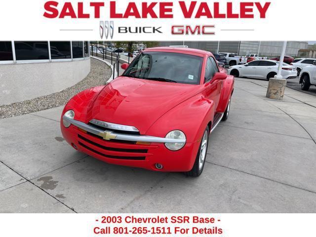 2003 Chevrolet SSR Vehicle Photo in SALT LAKE CITY, UT 84119-3321