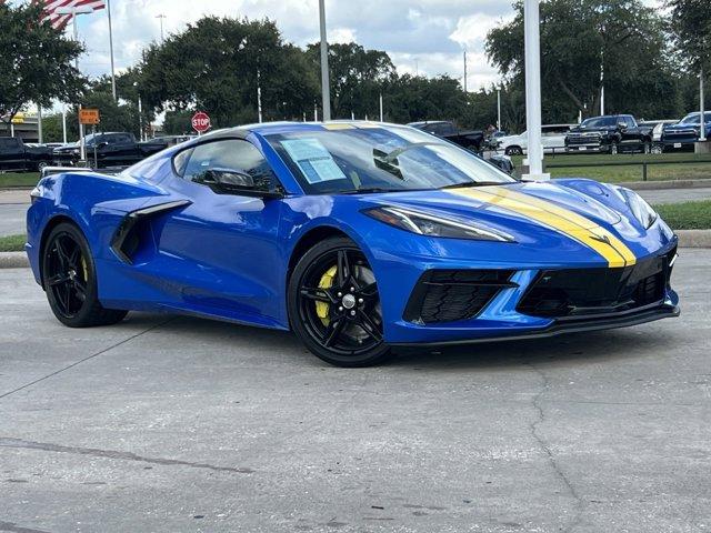 Certified 2024 Chevrolet Corvette 3LT with VIN 1G1YC2D40R5108971 for sale in Jersey Village, TX