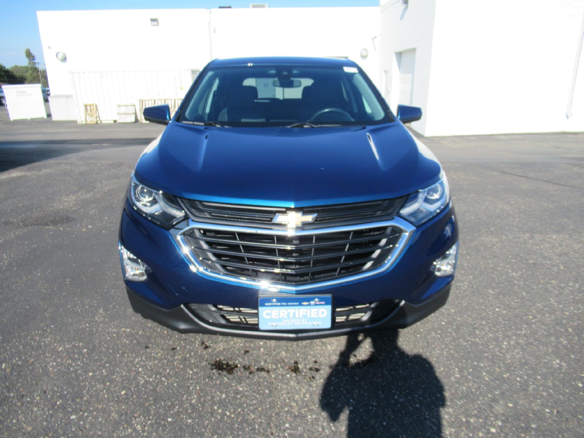 Certified 2021 Chevrolet Equinox LT with VIN 3GNAXUEV7ML399792 for sale in Prescott, WI