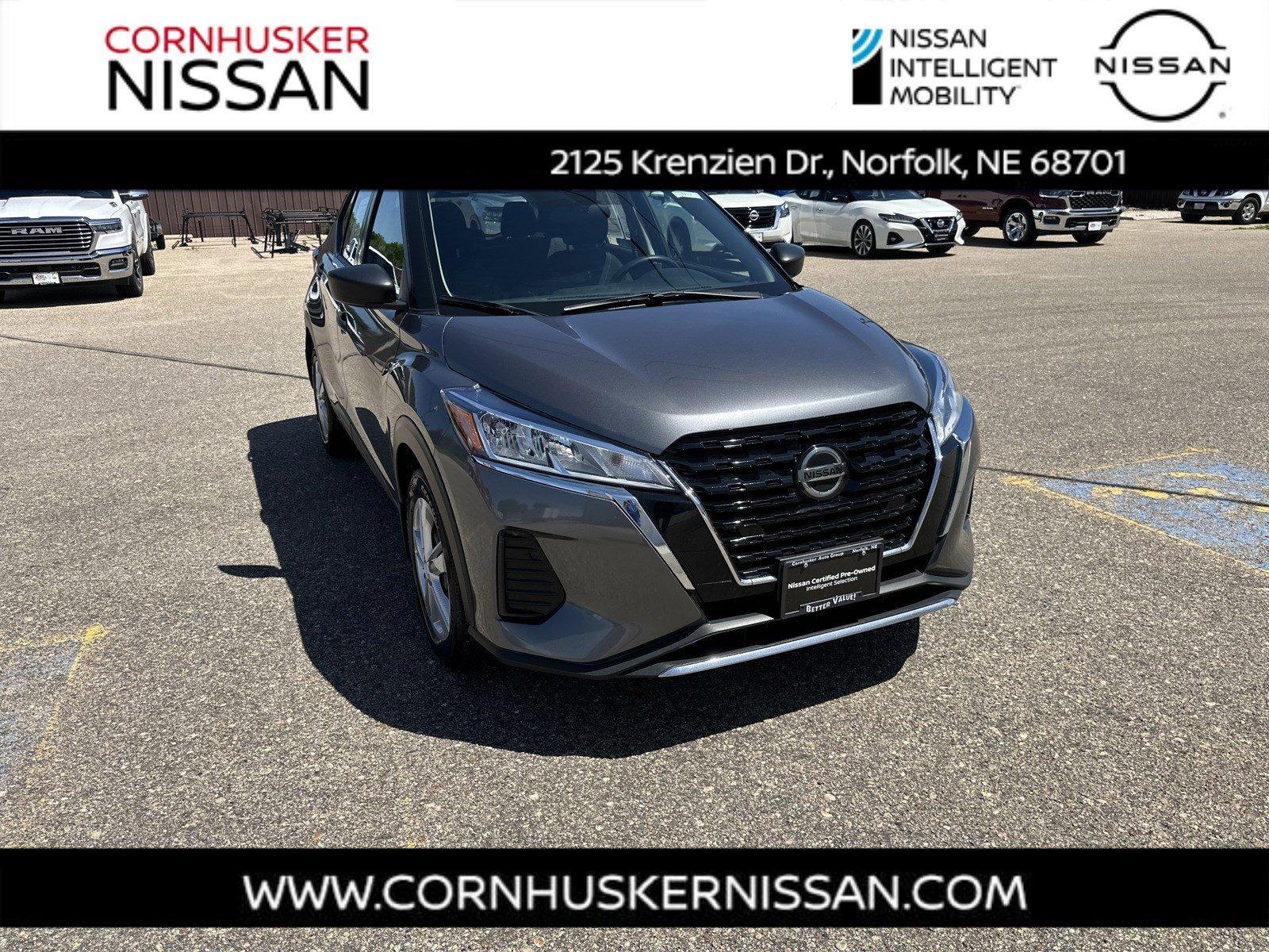 Certified 2021 Nissan Kicks S with VIN 3N1CP5BV5ML466467 for sale in Norfolk, NE