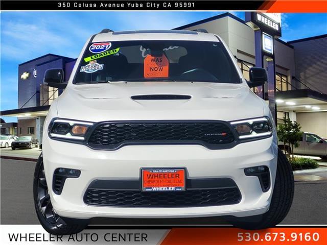 Used 2021 Dodge Durango GT Plus with VIN 1C4RDJDG0MC611160 for sale in Yuba City, CA