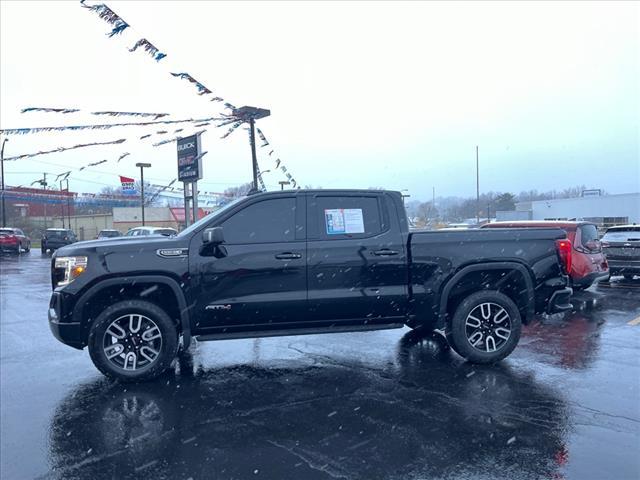 Used 2021 GMC Sierra 1500 AT4 with VIN 1GTP9EEL5MZ438003 for sale in Salem, OH