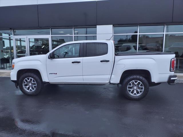 Used 2021 GMC Canyon AT4 with VIN 1GTG6FEN7M1158064 for sale in Hudson, MA