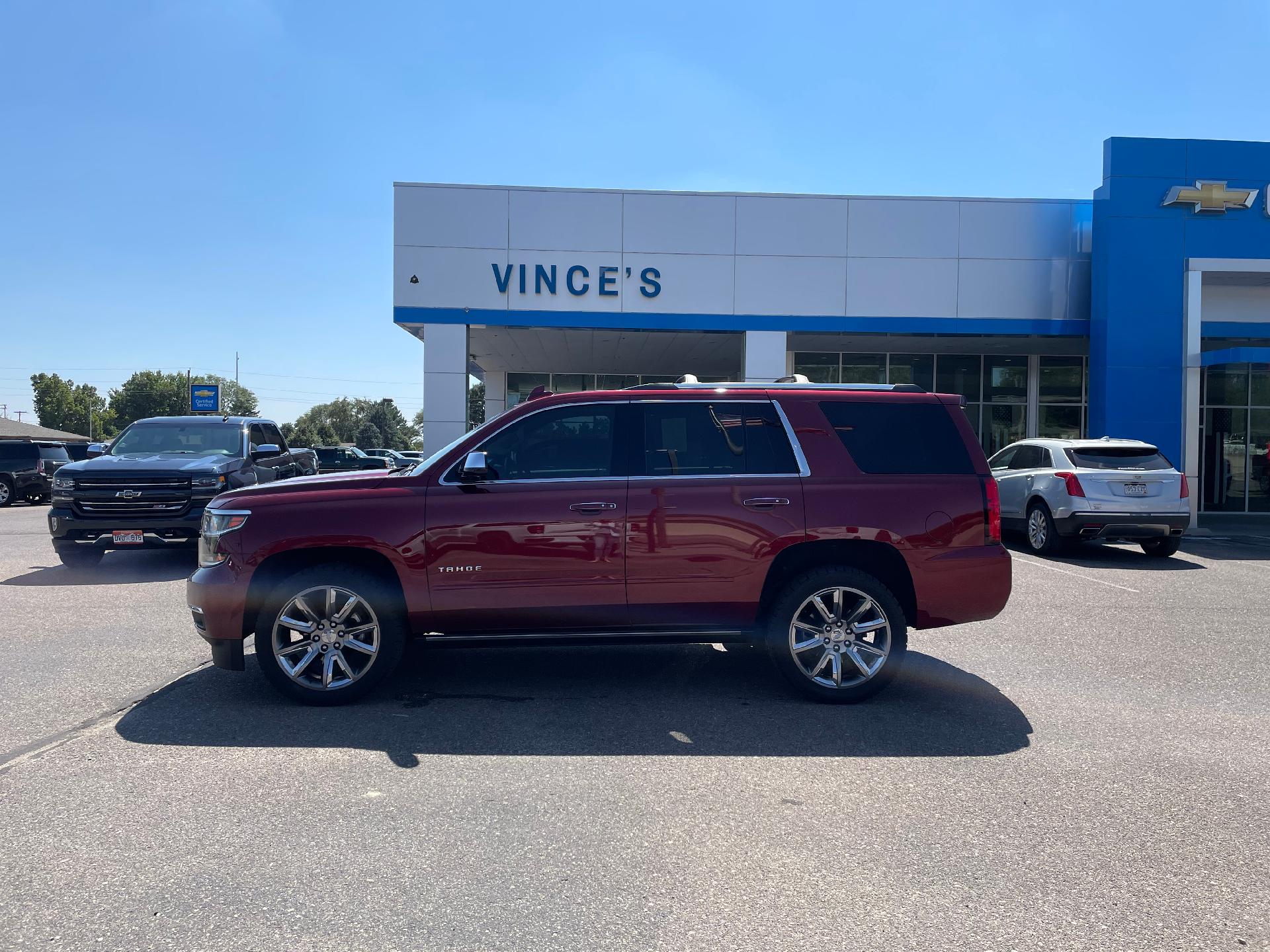 Used 2018 Chevrolet Tahoe Premier with VIN 1GNSKCKC3JR282439 for sale in Burlington, CO