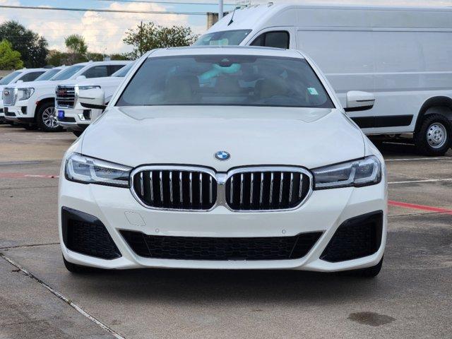 Used 2022 BMW 5 Series 530i with VIN WBA53BH00NWX39478 for sale in Houston, TX