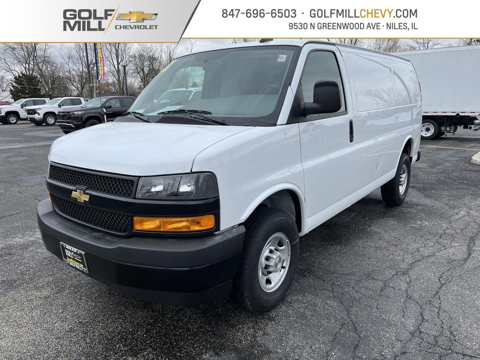 2023 Chevrolet Express Cargo Van Vehicle Photo in Plainfield, IL 60586