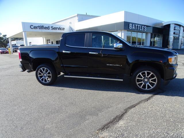 Certified 2021 GMC Canyon Denali with VIN 1GTG6EEN8M1237186 for sale in Bourne, MA