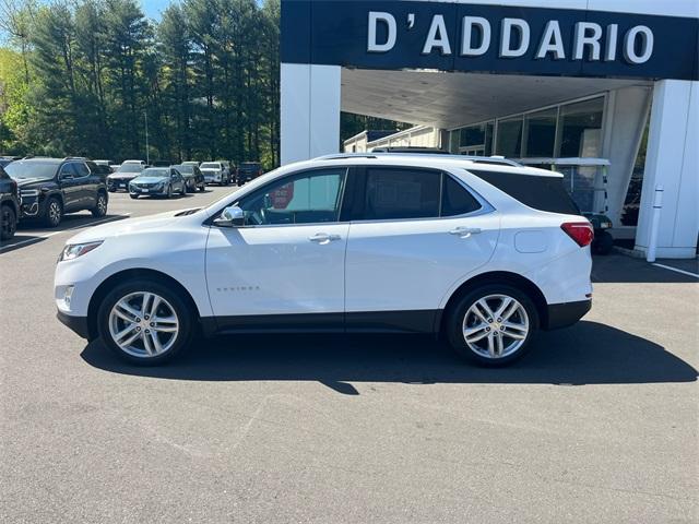 Certified 2021 Chevrolet Equinox Premier with VIN 3GNAXXEV9MS117899 for sale in Shelton, CT