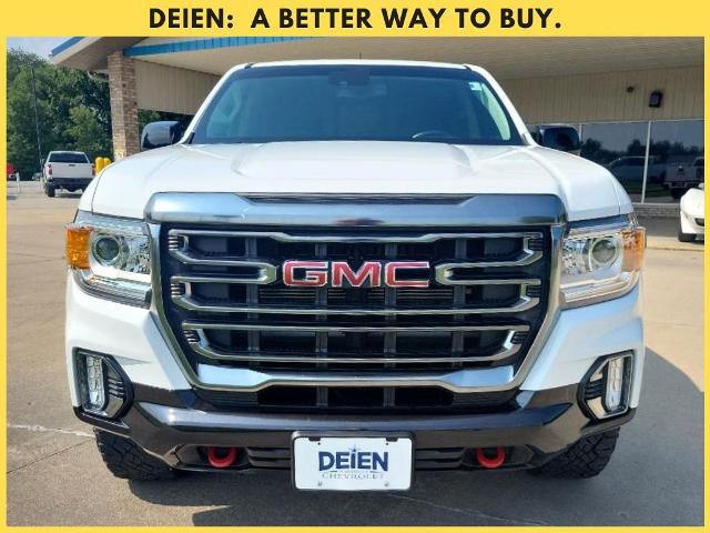 Used 2021 GMC Canyon AT4 with VIN 1GTG6FEN6M1279233 for sale in Trenton, IL