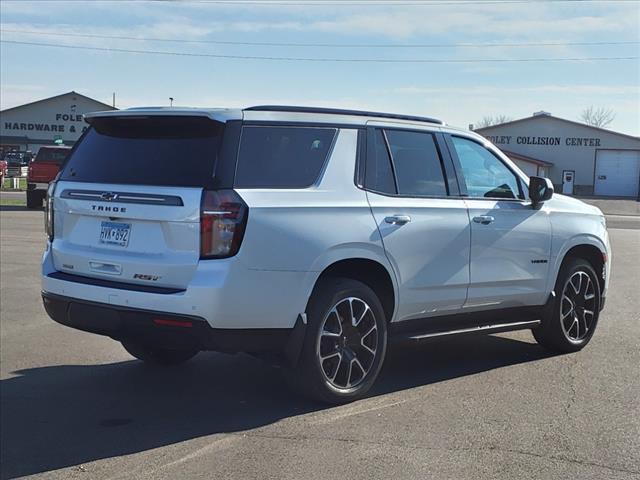 Used 2022 Chevrolet Tahoe RST with VIN 1GNSKRKT2NR215212 for sale in Foley, MN