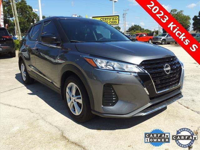 Used 2023 Nissan Kicks S with VIN 3N1CP5BV9PL557293 for sale in Titusville, FL