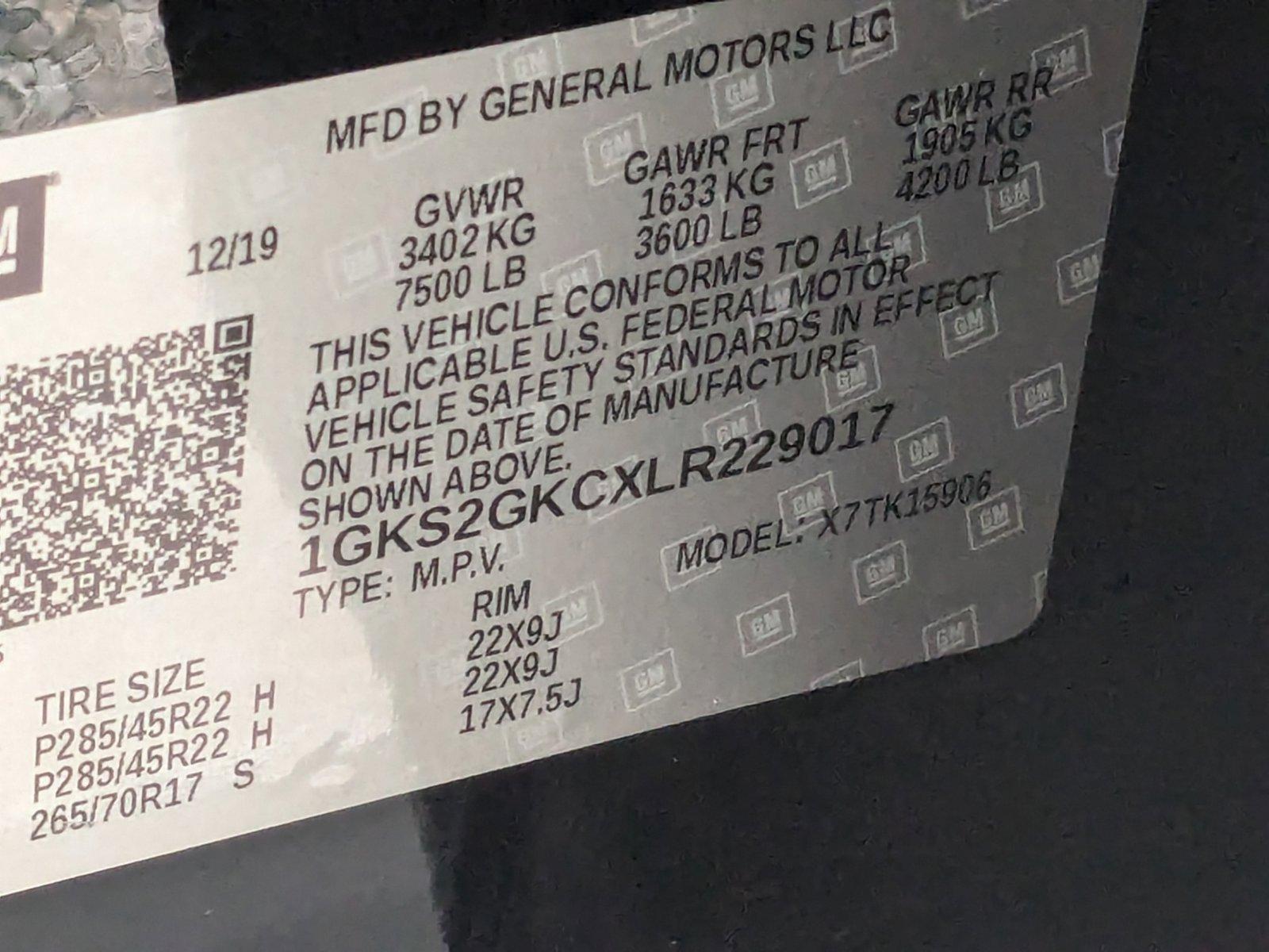 2020 GMC Yukon XL Vehicle Photo in Towson, MD 21204