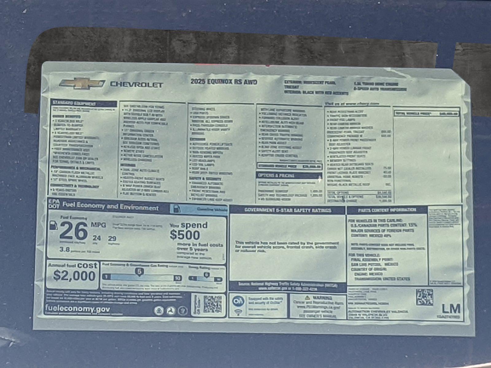 2025 Chevrolet Equinox Vehicle Photo in VALENCIA, CA 91355-1705