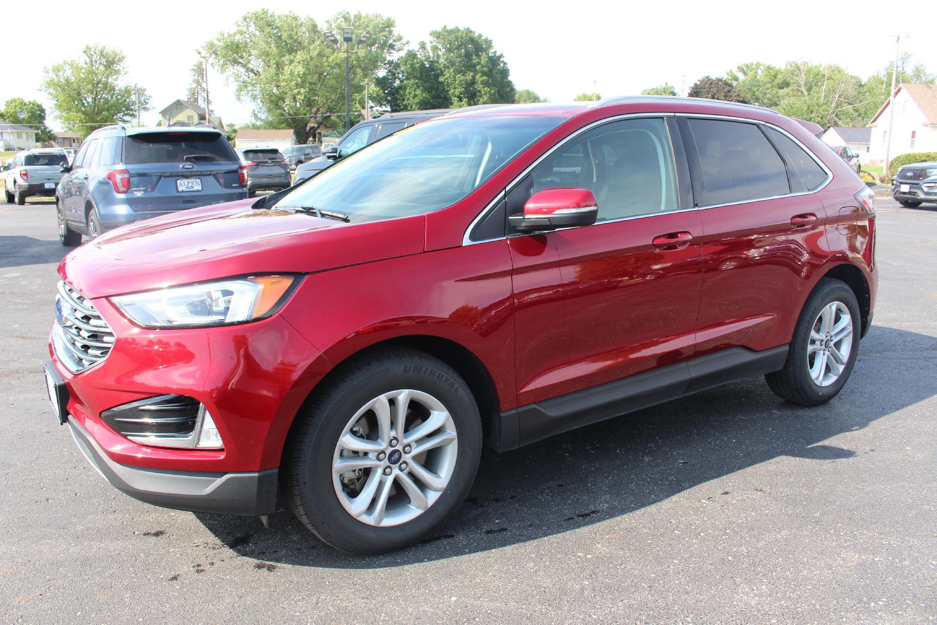 Used 2019 Ford Edge SEL with VIN 2FMPK4J99KBC45065 for sale in Durant, IA