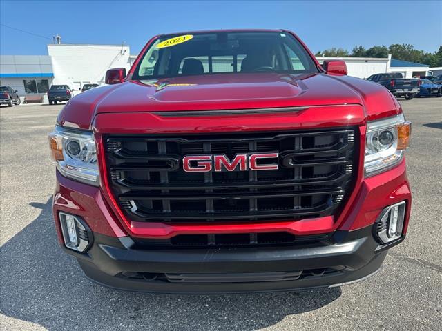 Used 2021 GMC Canyon Elevation with VIN 1GTG6CEN6M1280381 for sale in Alpena, MI