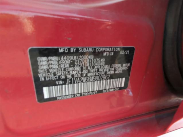 2021 Subaru WRX Vehicle Photo in GOODYEAR, AZ 85338-1310