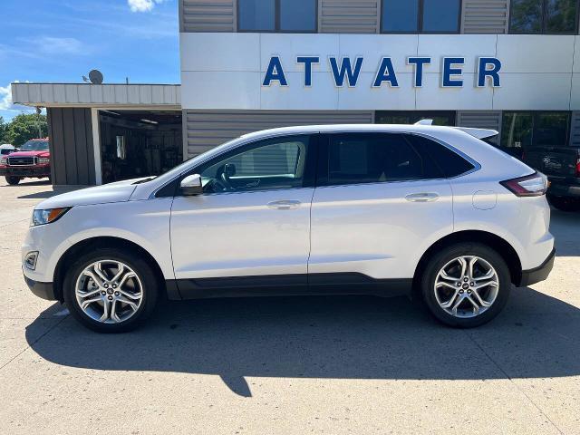 Used 2018 Ford Edge Titanium with VIN 2FMPK4K8XJBC32040 for sale in Atwater, MN