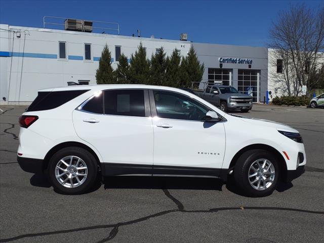 Certified 2022 Chevrolet Equinox LT with VIN 2GNAXUEV8N6113843 for sale in Somersworth, NH