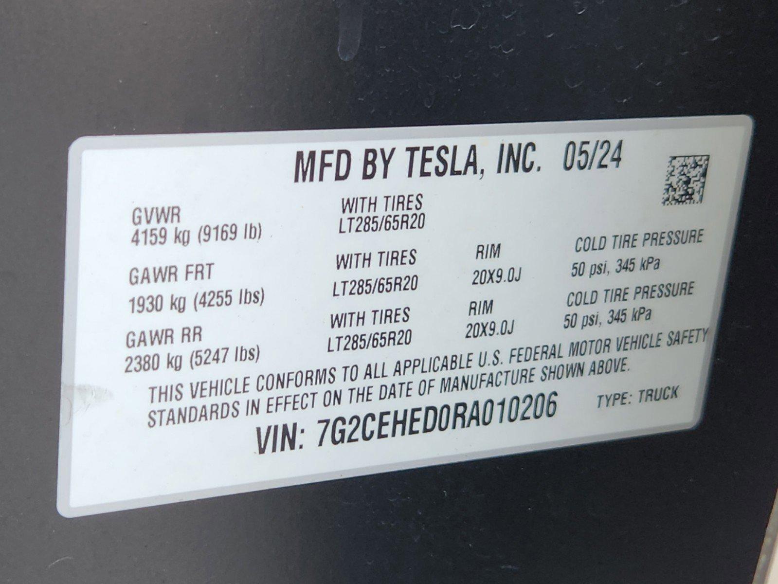 2024 Tesla Cybertruck Vehicle Photo in PLANO, TX 75024