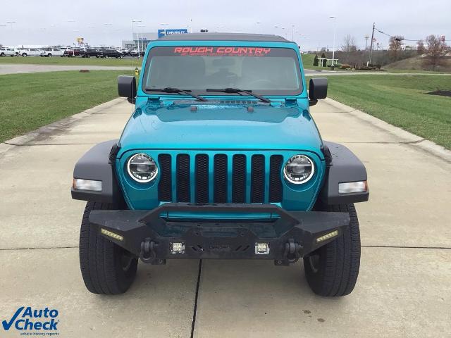 Used 2020 Jeep Wrangler Unlimited Sport S with VIN 1C4HJXDN2LW162616 for sale in Dry Ridge, KY