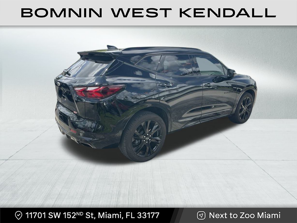 Used 2022 Chevrolet Blazer RS with VIN 3GNKBERS7NS151249 for sale in Miami, FL