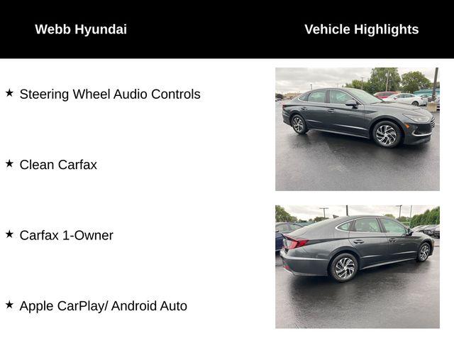 2021 Hyundai SONATA Hybrid Vehicle Photo in Highland, IN 46322-2506