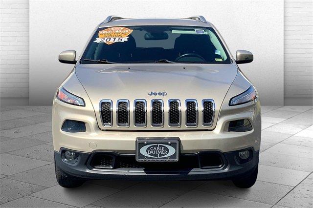 Used 2015 Jeep Cherokee Latitude with VIN 1C4PJMCB0FW633460 for sale in Kansas City