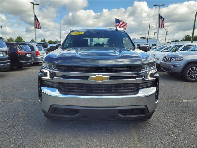 Certified 2021 Chevrolet Silverado 1500 LT with VIN 1GCPYJEK3MZ340218 for sale in Taylor, MI