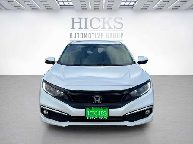 Used 2020 Honda Civic EX with VIN 19XFC1F32LE021470 for sale in Corpus Christi, TX