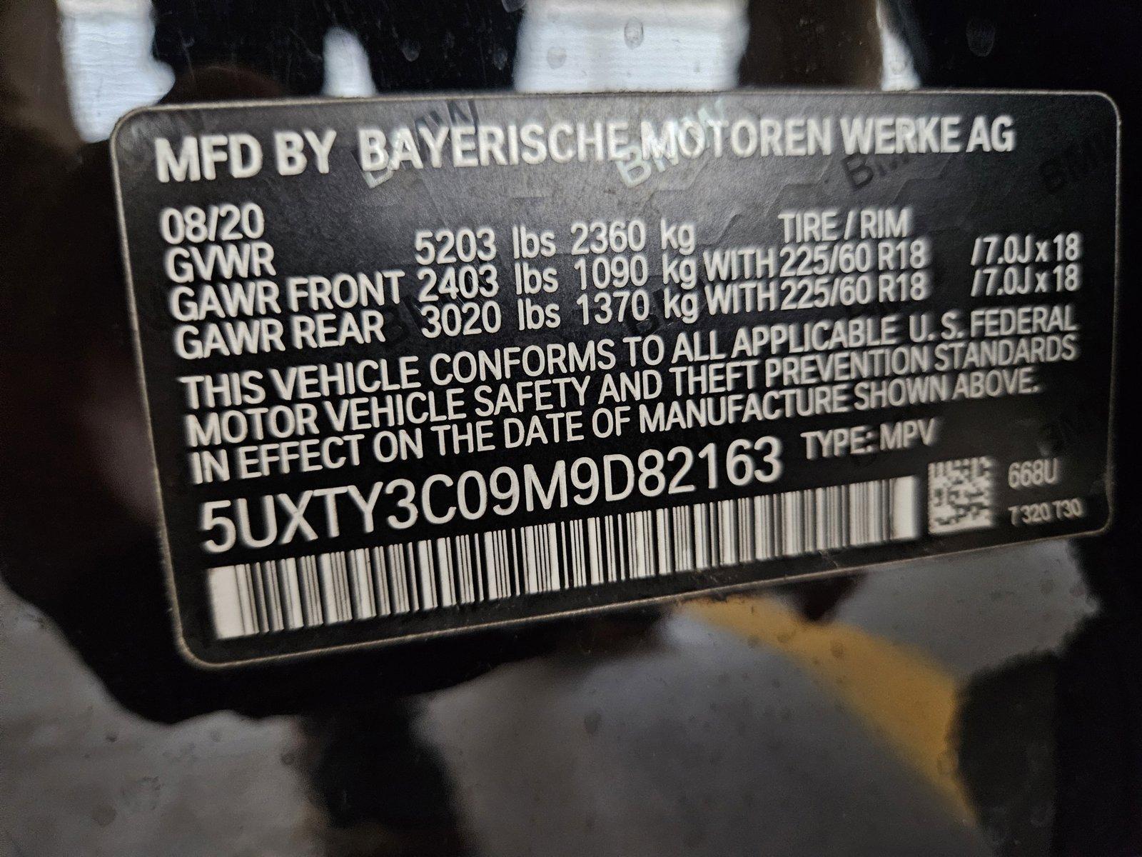 2021 BMW X3 Vehicle Photo in NORTH RICHLAND HILLS, TX 76180-7199