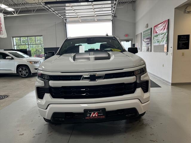 Used 2023 Chevrolet Silverado 1500 RST with VIN 1GCUDEE80PZ220004 for sale in Plymouth, WI