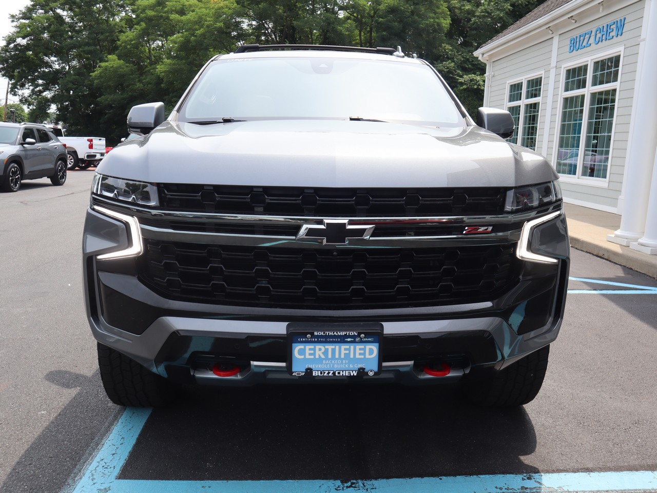 Certified 2021 Chevrolet Tahoe Z71 with VIN 1GNSKPKD8MR315164 for sale in Southampton, NY