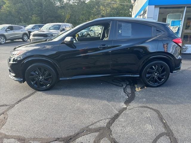 Used 2021 Honda HR-V Sport with VIN 3CZRU6H1XMM755522 for sale in Putnam, CT