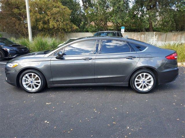 Used 2020 Ford Fusion Hybrid SE with VIN 3FA6P0LU4LR235905 for sale in Naples, FL