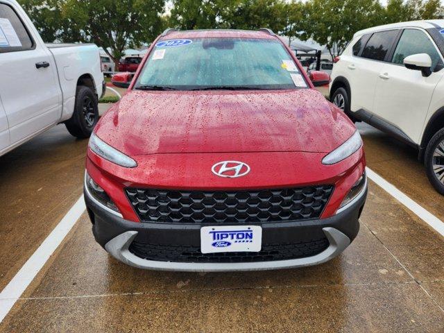 Used 2022 Hyundai Kona SEL with VIN KM8K32ABXNU790012 for sale in Grapevine, TX