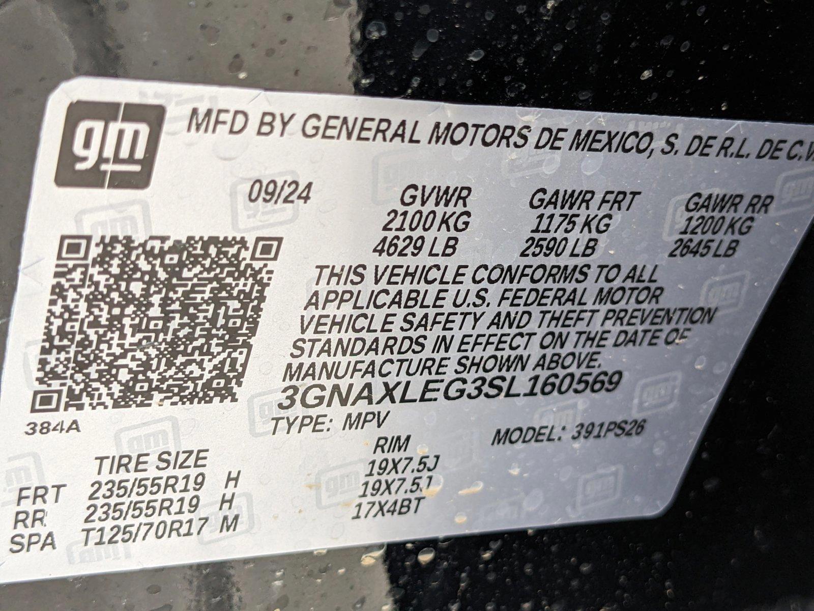 2025 Chevrolet Equinox Vehicle Photo in MIAMI, FL 33172-3015