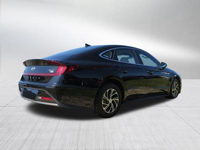 Used 2022 Hyundai Sonata Hybrid Blue with VIN KMHL24JJ2NA048375 for sale in Goldsboro, NC