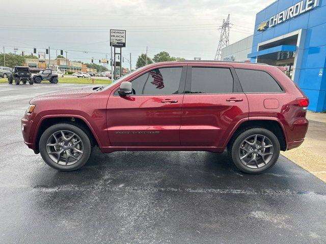 Used 2021 Jeep Grand Cherokee 80th Edition with VIN 1C4RJFBG7MC766958 for sale in Monticello, IN