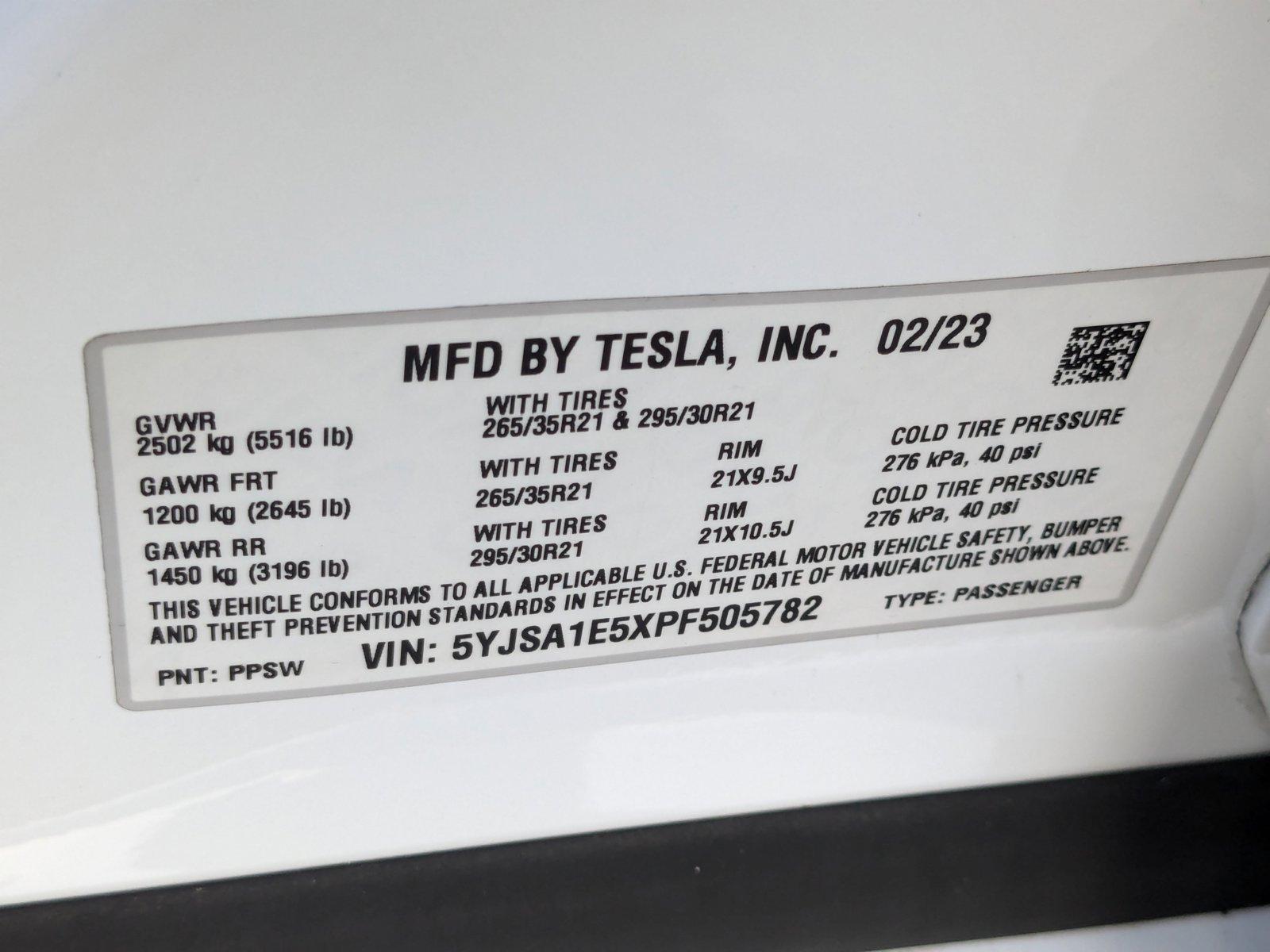 2023 Tesla Model S Vehicle Photo in Miami, FL 33169