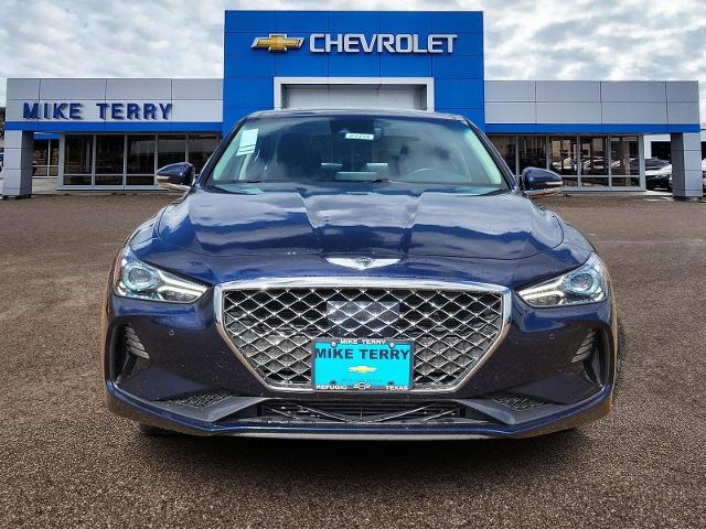 Used 2021 GENESIS G70 Standard with VIN KMTG34LA8MU072405 for sale in Refugio, TX