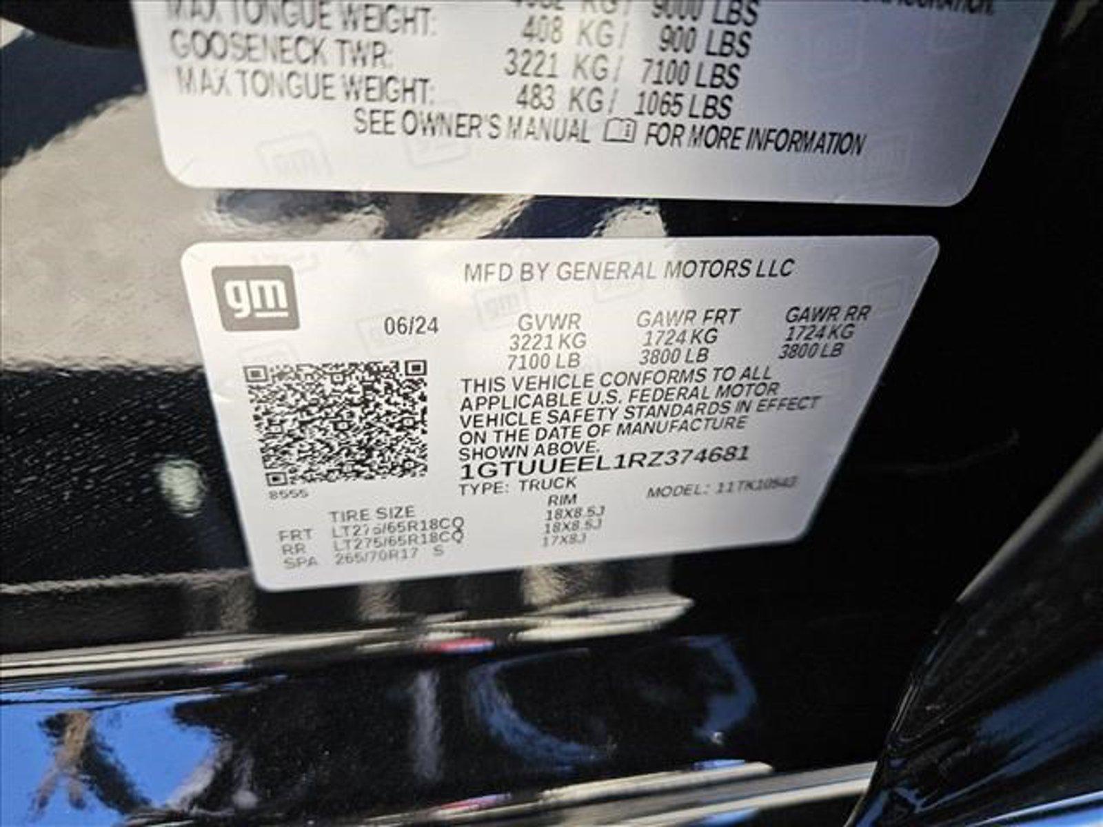 2024 GMC Sierra 1500 Vehicle Photo in LAS VEGAS, NV 89146-3033