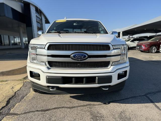 Used 2019 Ford F-150 Platinum with VIN 1FTEW1E48KFD14078 for sale in El Reno, OK