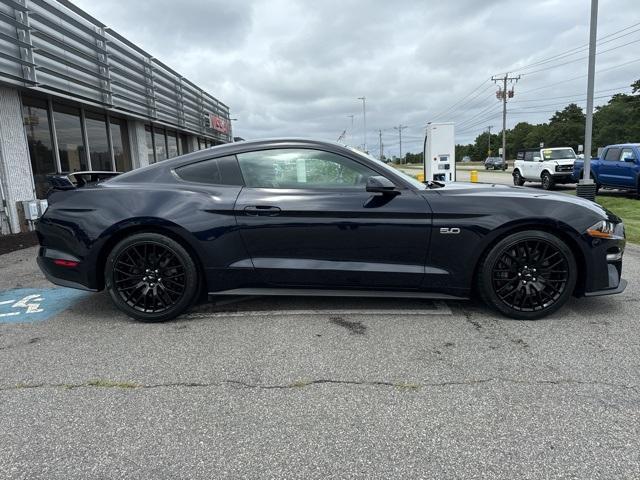 Used 2021 Ford Mustang GT Premium with VIN 1FA6P8CF0M5142173 for sale in Bourne, MA