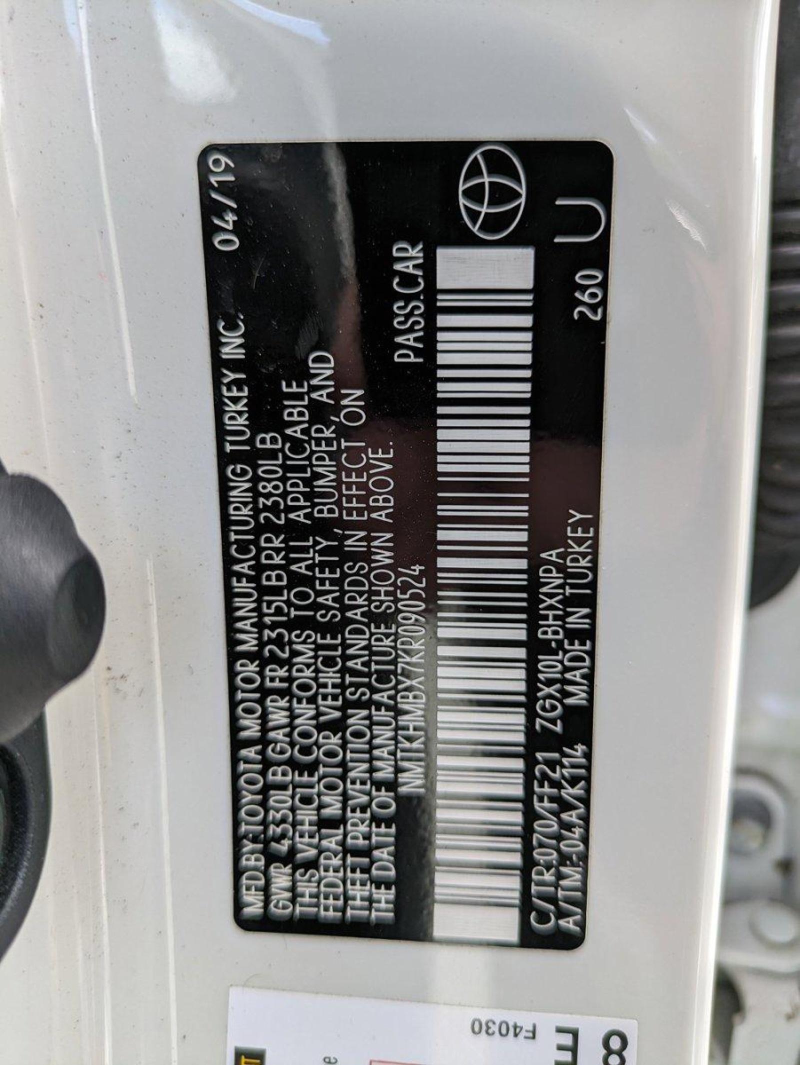 2019 Toyota C-HR Vehicle Photo in Sanford, FL 32771