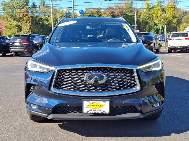 Used 2021 INFINITI QX50 Essential with VIN 3PCAJ5CB4MF103148 for sale in Milford, CT