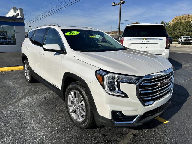 Used 2024 GMC Terrain SLT with VIN 3GKALVEG7RL129503 for sale in Gallipolis, OH