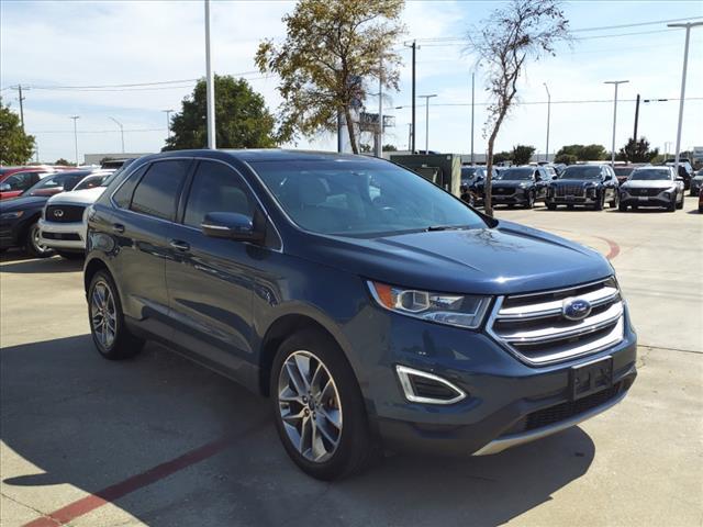 Used 2016 Ford Edge Titanium with VIN 2FMPK3K86GBB03926 for sale in Denton, TX