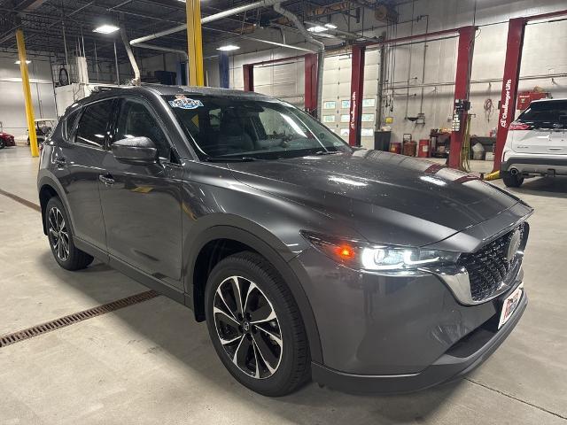 Used 2022 Mazda CX-5 S Premium package with VIN JM3KFBDM1N0636134 for sale in Wisconsin Rapids, WI