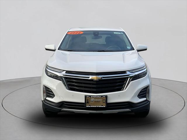 Used 2022 Chevrolet Equinox LT with VIN 3GNAXUEV6NL154824 for sale in Huntington, NY