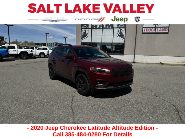 2020 Jeep Cherokee Vehicle Photo in Salt Lake City, UT 84115-2787